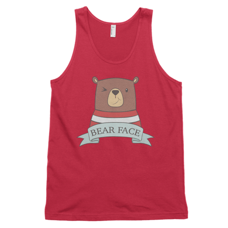 Bear Face (Tank)-Tank Top-Swish Embassy