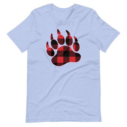 Bear Paw Plaid-T-Shirts-Swish Embassy