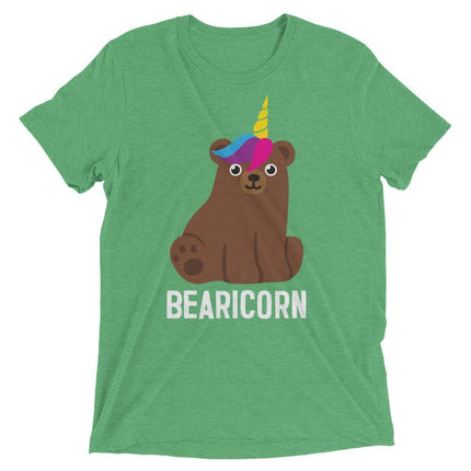 Bearicorn (Retail Triblend)-Triblend T-Shirt-Swish Embassy