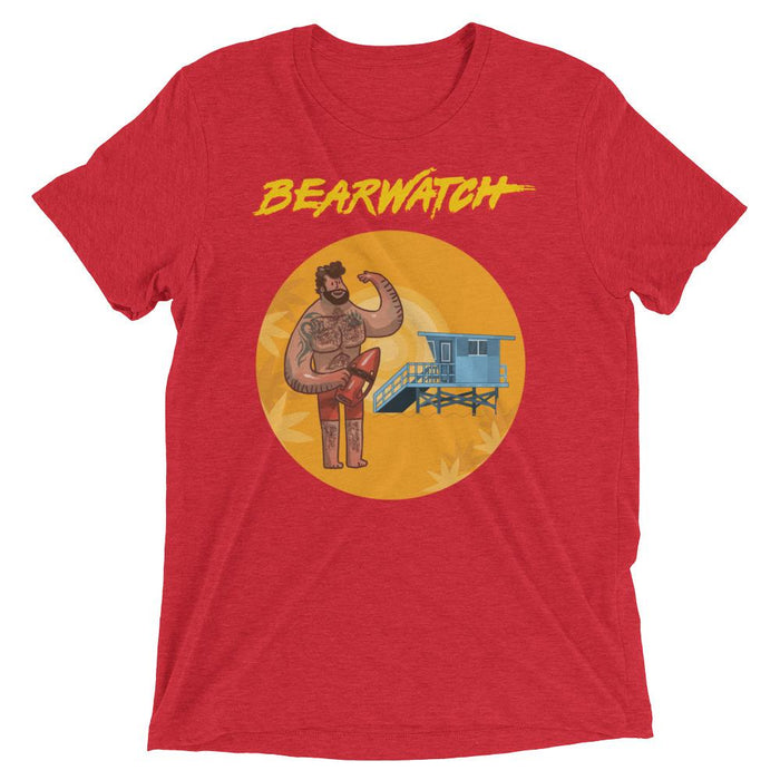 Bearwatch (Retail Triblend)-Triblend T-Shirt-Swish Embassy