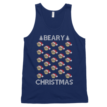 Beary Christmas (Tank Top)-Christmas Tanks-Swish Embassy