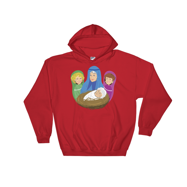 Birth of Cheesecake (Hoodie)-Christmas Hoodies-Swish Embassy