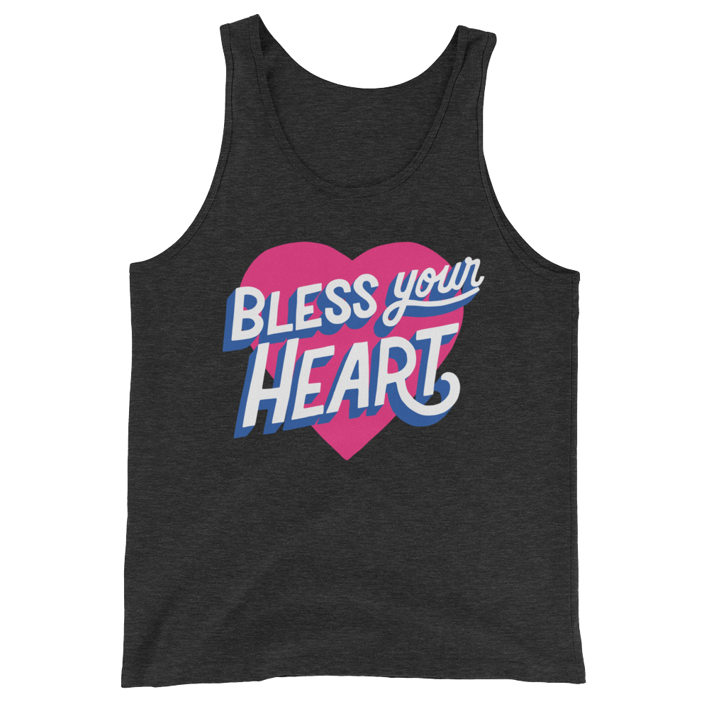 Bless Your Heart (Tank Top)-Tank Top-Swish Embassy