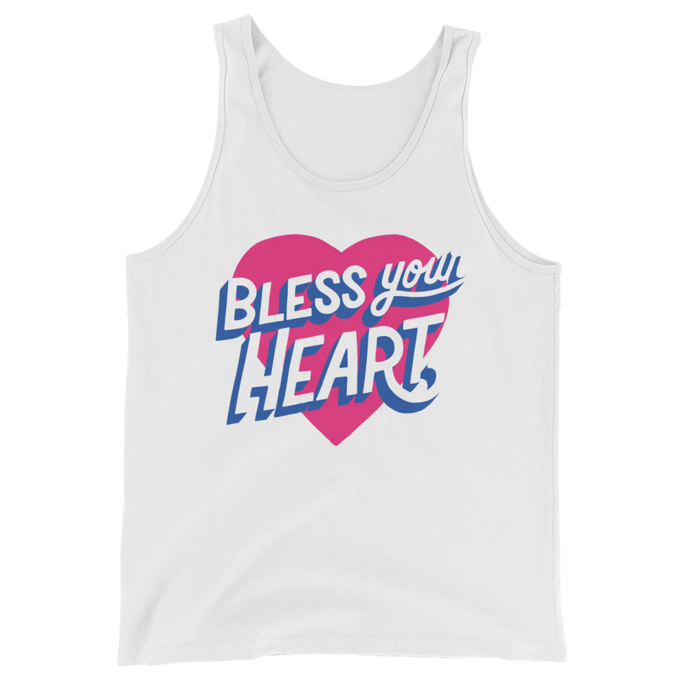 Bless Your Heart (Tank Top)-Tank Top-Swish Embassy