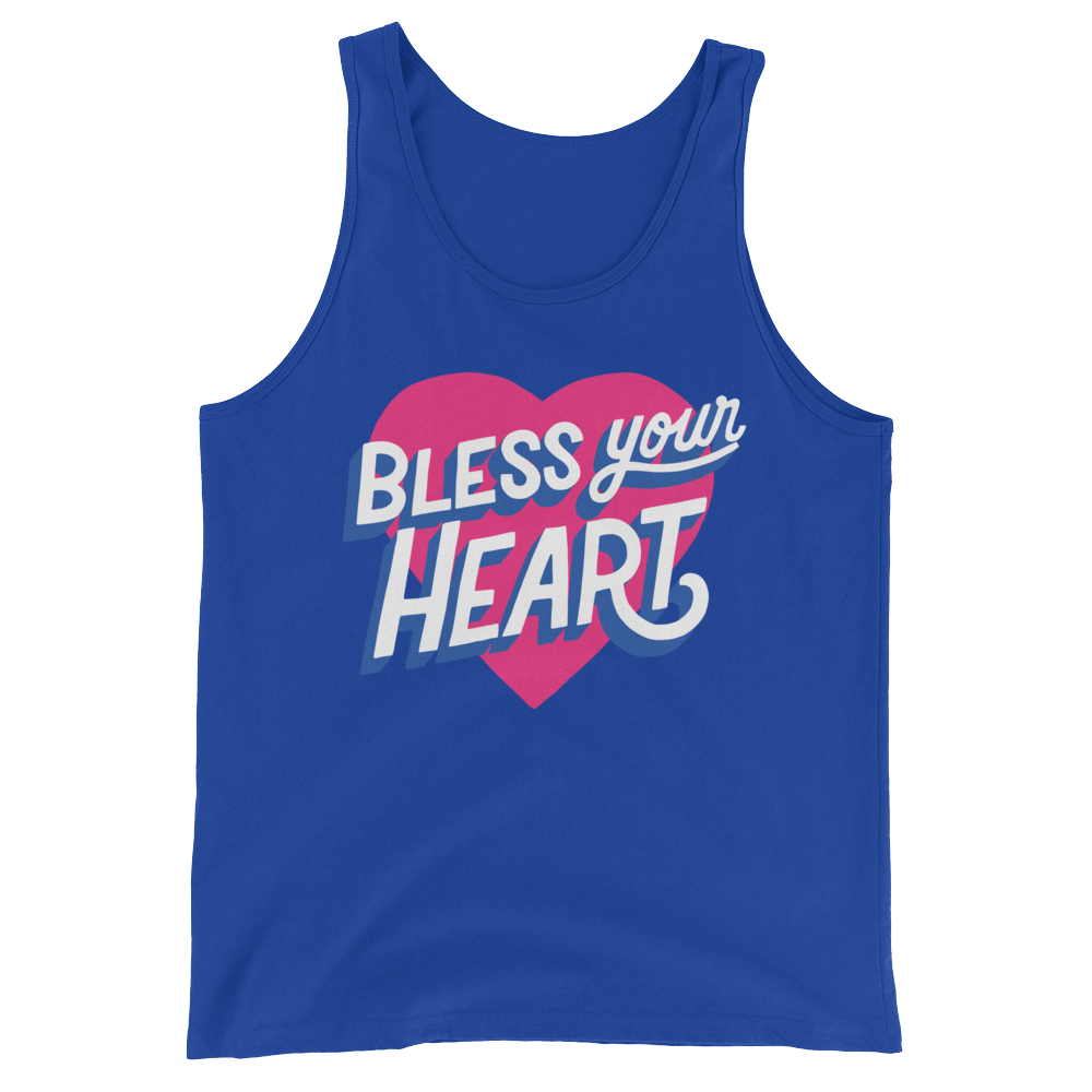 Bless Your Heart (Tank Top)-Tank Top-Swish Embassy