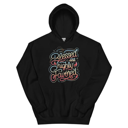 Blessed and Highly Favored (Hoodie)-Swish Embassy