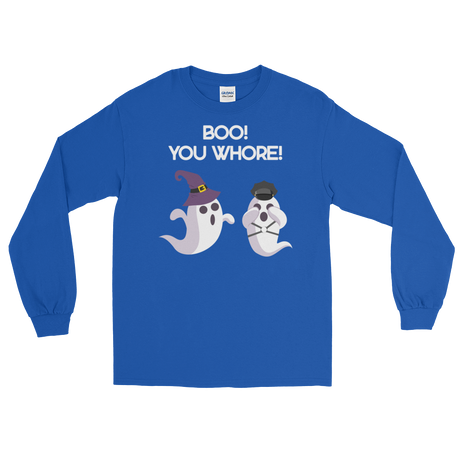 Boo! You Whore! (Long Sleeve)-Long Sleeve-Swish Embassy