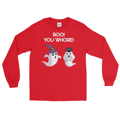 Boo! You Whore! (Long Sleeve)-Long Sleeve-Swish Embassy