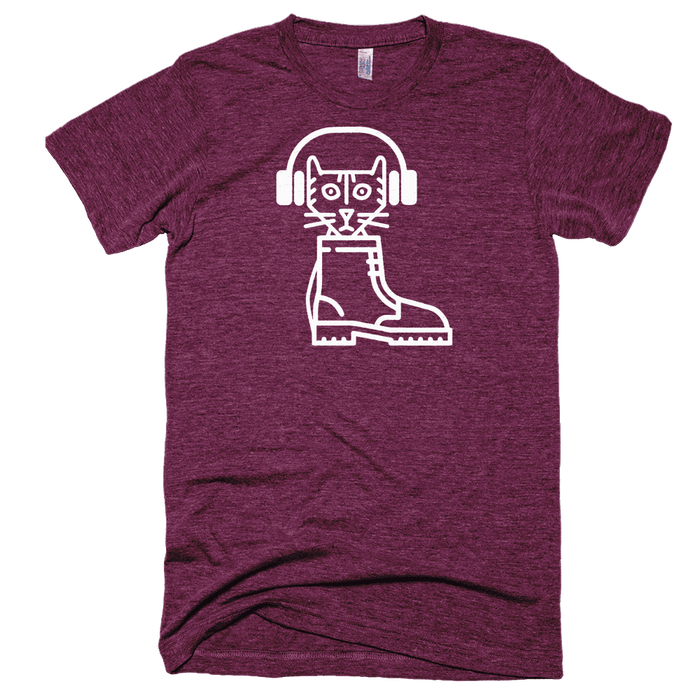 Boots & Cats (Triblend)-T-Shirts-Swish Embassy