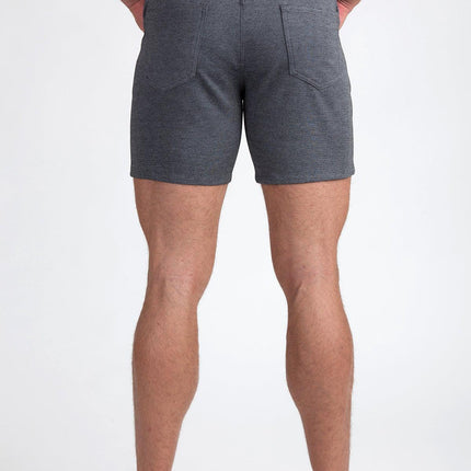 Booty Buster Shorts - Grey-Shorts-Swish Embassy