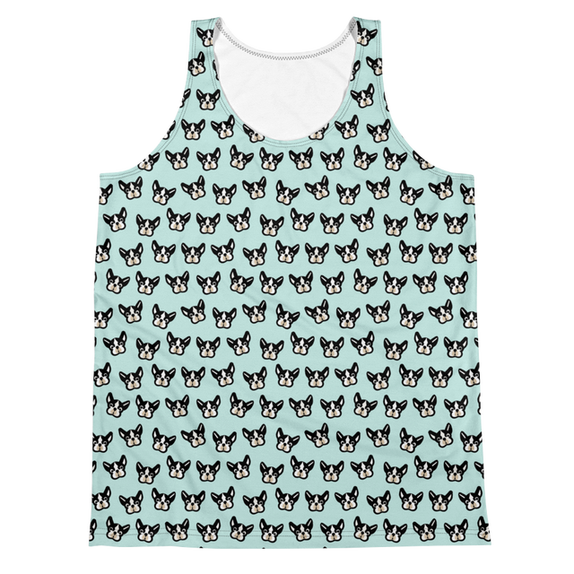 Boston Terrier (Allover Tank Top)-Allover Tank Top-Swish Embassy