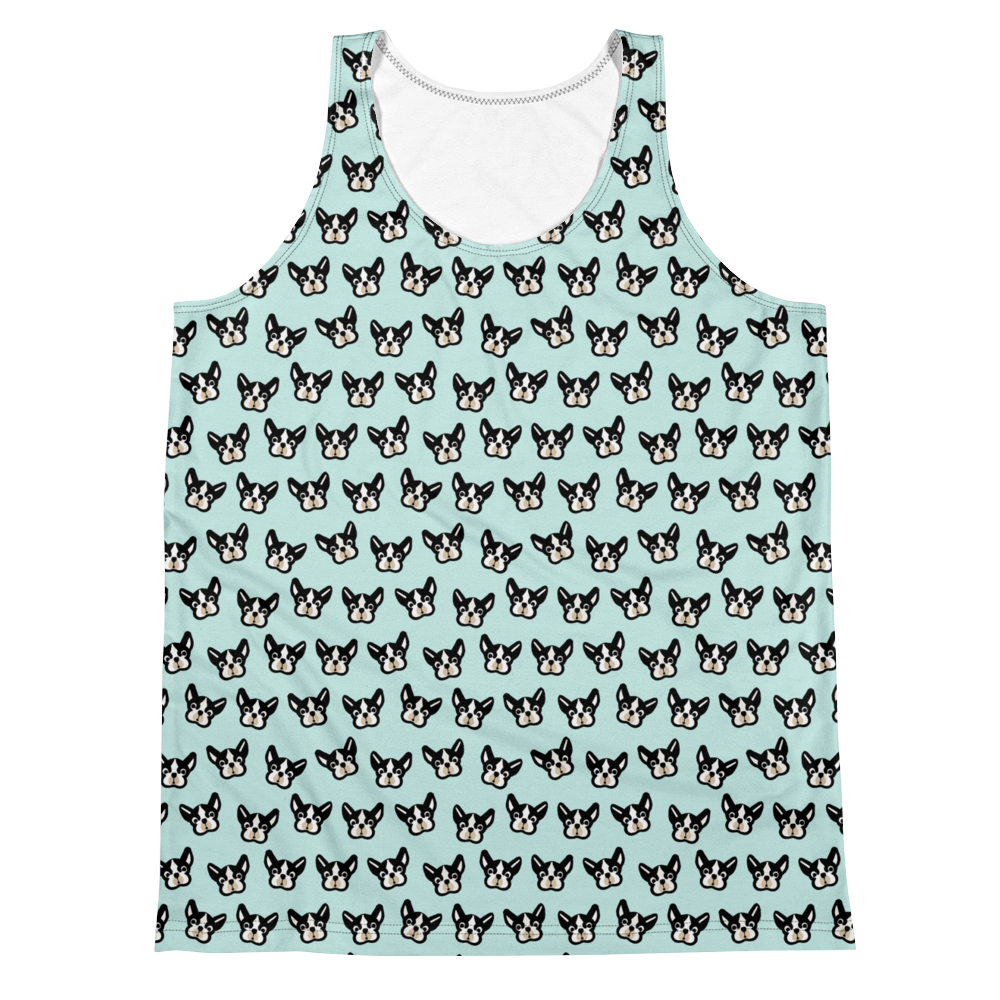 Boston Terrier (Allover Tank Top)-Allover Tank Top-Swish Embassy