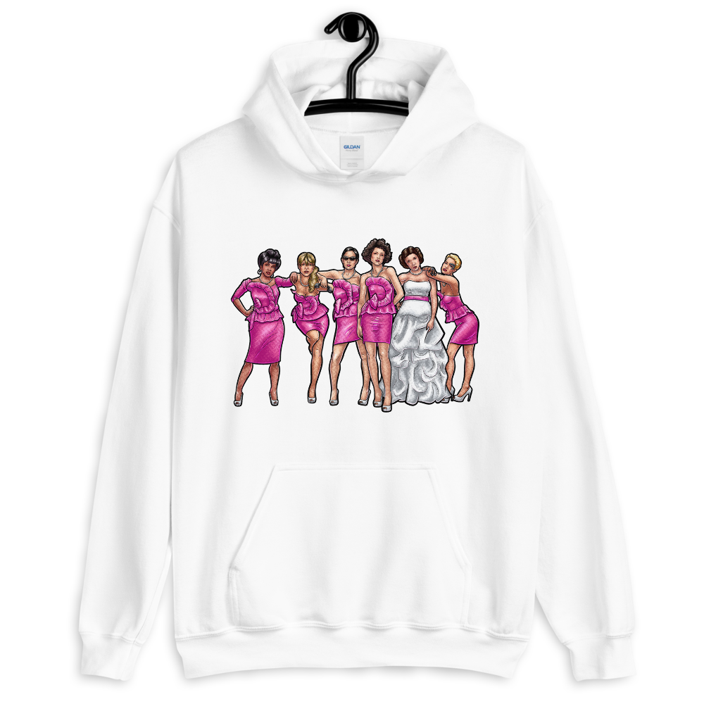 Bridesmaids from Outer Space (Hoodie)-Hoodie-Swish Embassy