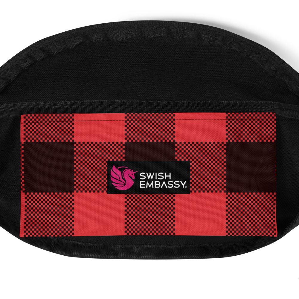 Plaid on sale fanny pack