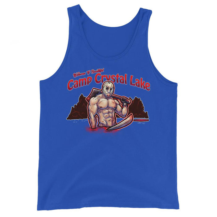 Camp Crystal Lake (Tank Top)-Tank Top-Swish Embassy