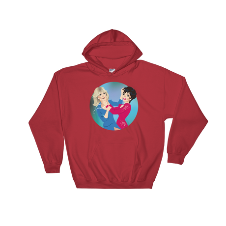 Cat Fight (Hoodie)-Hoodie-Swish Embassy