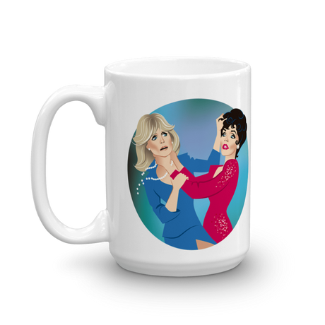 Cat Fight (Mug)-Mugs-Swish Embassy