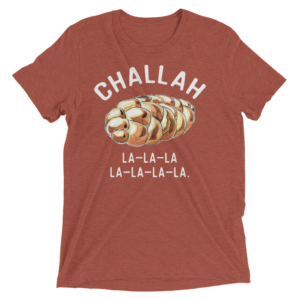 Challah Holidays (Retail Triblend)-Triblend T-Shirt-Swish Embassy