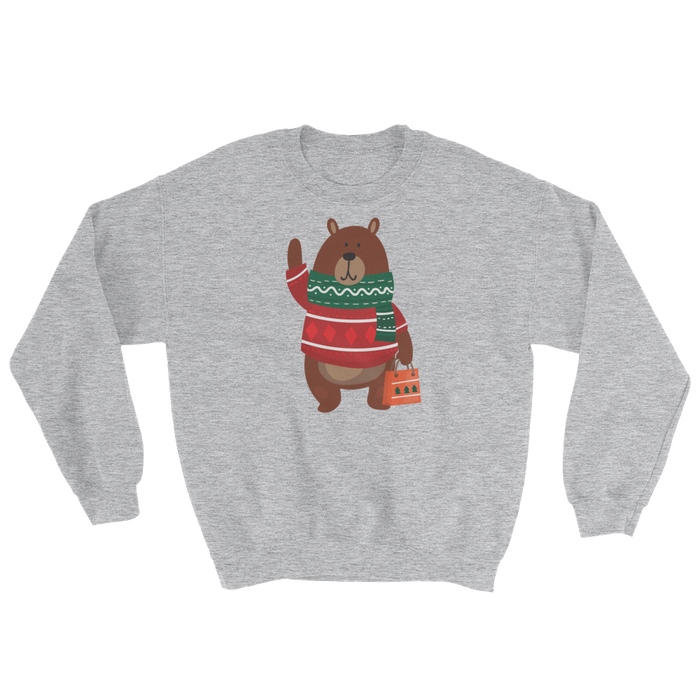 Christmas Bear (Long Sleeve)-Long Sleeve-Swish Embassy