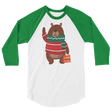 Christmas Bear (Raglan)-Raglan-Swish Embassy