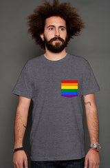 Classic Pride Flag (Pocket Tee)-Pocket Tee-Swish Embassy