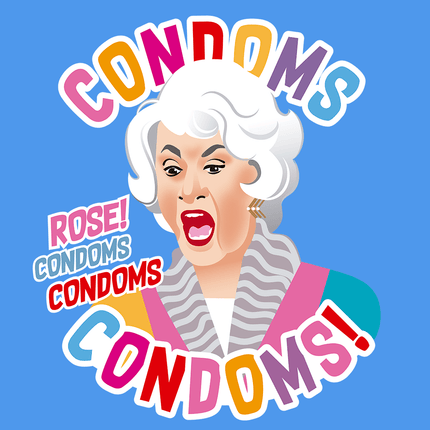 Condoms!-T-Shirts-Swish Embassy