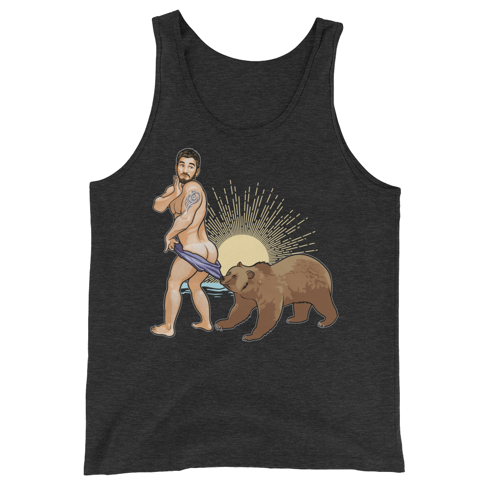 Copperbum (Dog/Pup/Bear) (Tank Top)-Tank Top-Swish Embassy