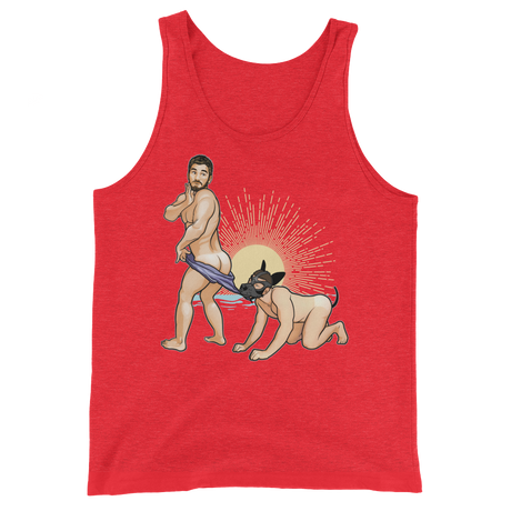 Copperbum (Dog/Pup/Bear) (Tank Top)-Tank Top-Swish Embassy