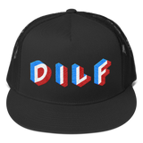 DILF (Mesh Trucker Cap)-Headwear-Swish Embassy