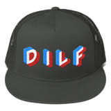 DILF (Mesh Trucker Cap)-Headwear-Swish Embassy