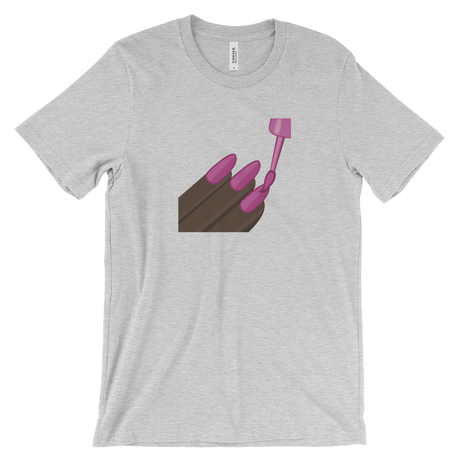 Dark Nail Polish Emoji-T-Shirts-Swish Embassy