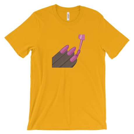 Dark Nail Polish Emoji-T-Shirts-Swish Embassy