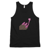 Dark Nail Polish Emoji (Tank Top)-Tank Top-Swish Embassy