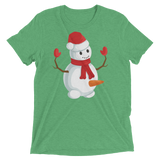 Do You Wanna Build A Snowman? (Retail Triblend)-Triblend T-Shirt-Swish Embassy