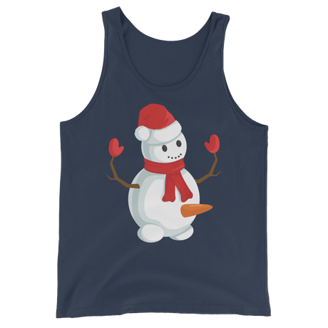 Do You Wanna Build A Snowman (Tank Top)-Christmas Tanks-Swish Embassy