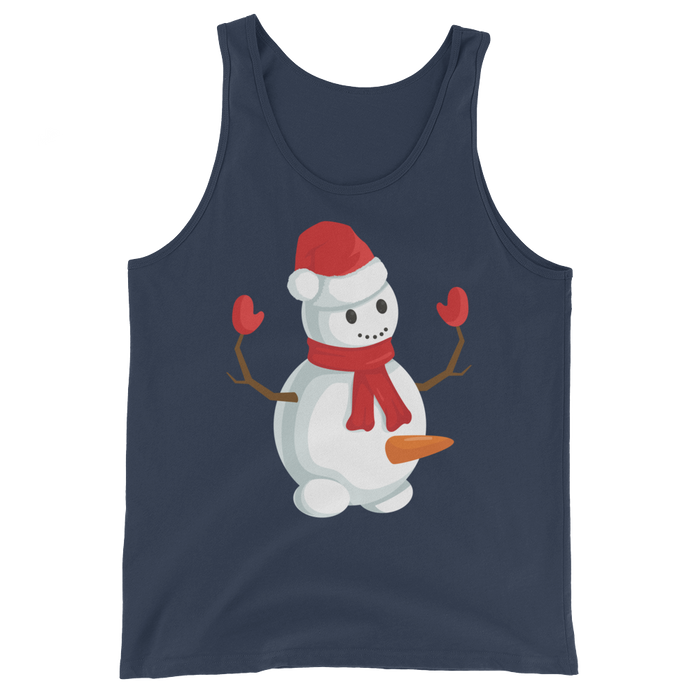 Do You Wanna Build A Snowman (Tank Top)-Christmas Tanks-Swish Embassy