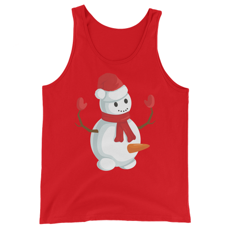 Do You Wanna Build A Snowman (Tank Top)-Christmas Tanks-Swish Embassy