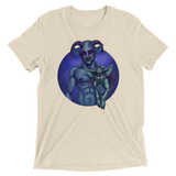 Dog and Demon (Retail Triblend)-Triblend T-Shirt-Swish Embassy