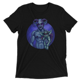 Dog and Demon (Retail Triblend)-Triblend T-Shirt-Swish Embassy