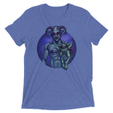 Dog and Demon (Retail Triblend)-Triblend T-Shirt-Swish Embassy