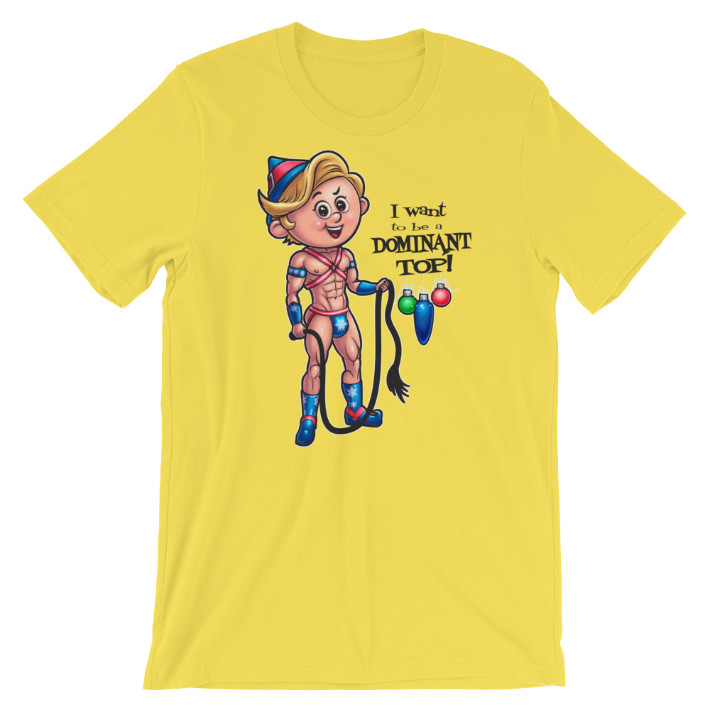 Dom Top Elf-Christmas T-Shirts-Swish Embassy