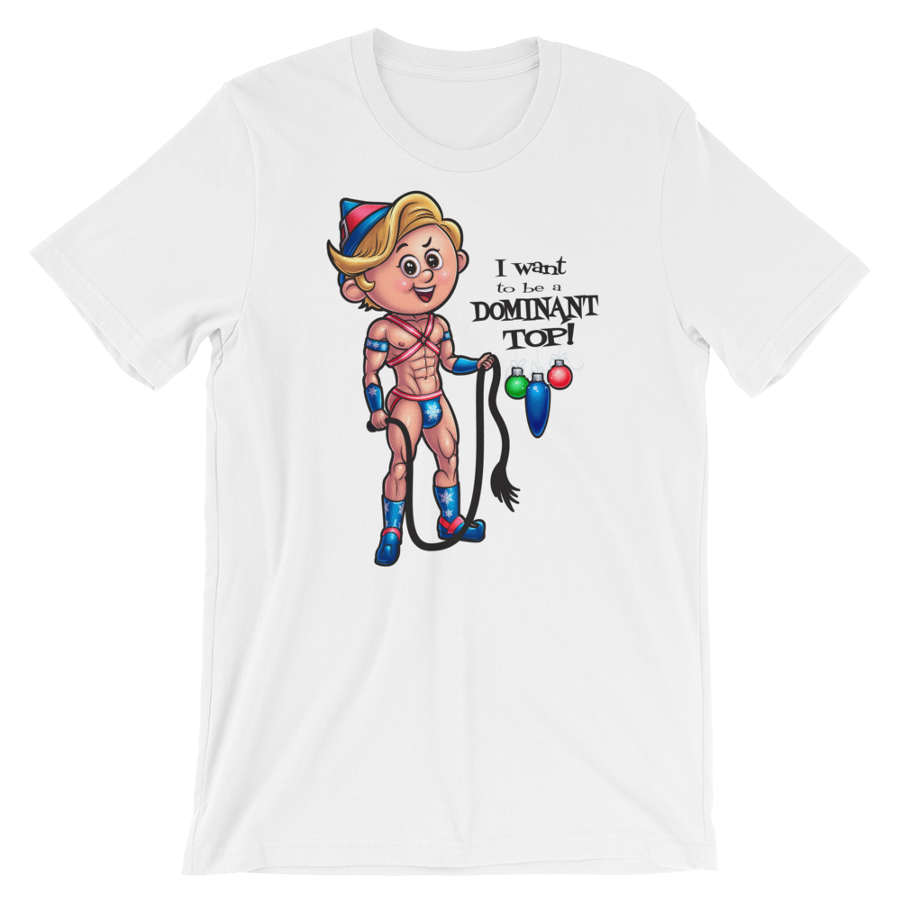 Dom Top Elf-Christmas T-Shirts-Swish Embassy