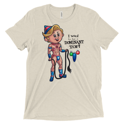 Dom Top Elf (Retail Triblend)-Triblend T-Shirt-Swish Embassy