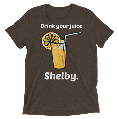 Drink Your Juice Shelby (Retail Triblend)-Triblend T-Shirt-Swish Embassy