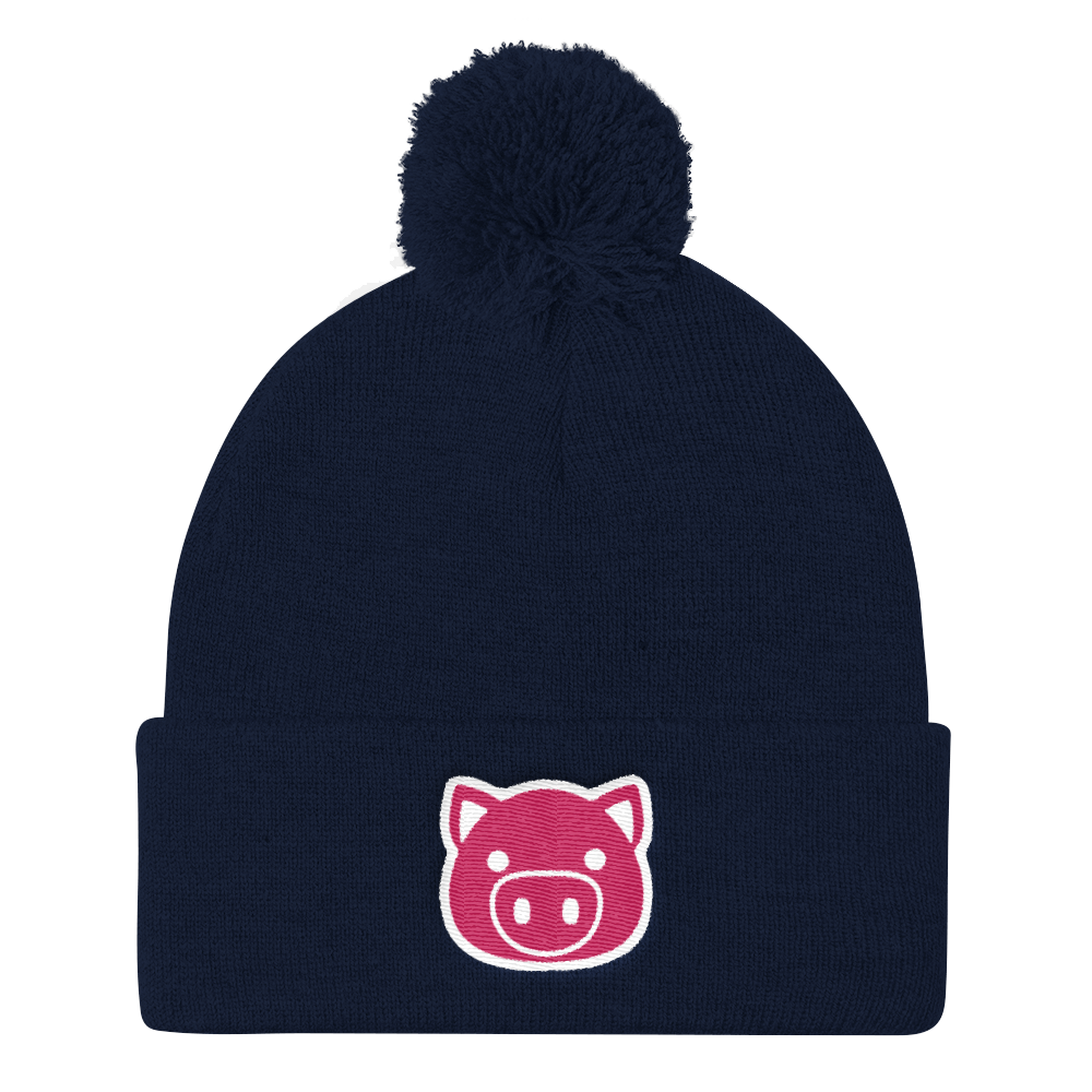 Emoji Pig (Beanie)-Beanie-Swish Embassy