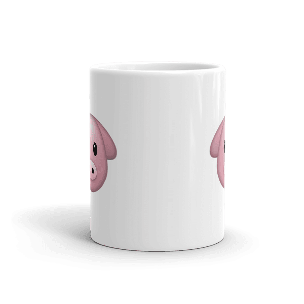 Emoji Pig Mug-Mugs-Swish Embassy