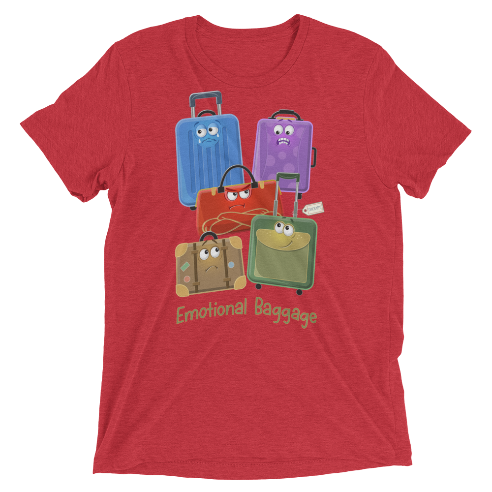 Emotional Baggage (Retail Triblend)-Triblend T-Shirt-Swish Embassy
