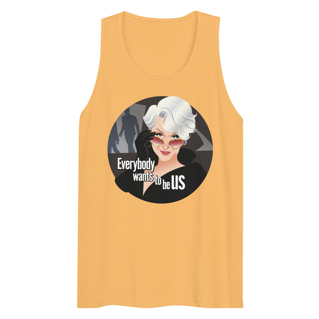 Everybody Wants to be Us (Tank Top)-Tank Top-Swish Embassy