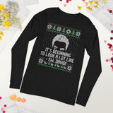 Ew David (Ugly Christmas)-Christmas T-Shirts-Swish Embassy