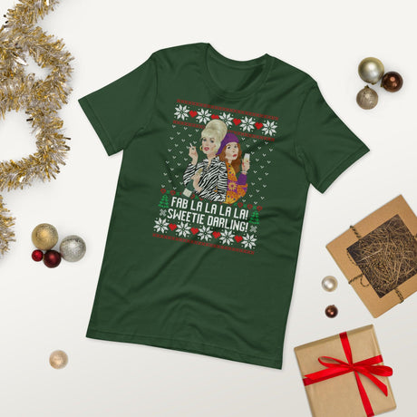 Fab La La La La (Ugly Christmas)-Christmas T-Shirts-Swish Embassy